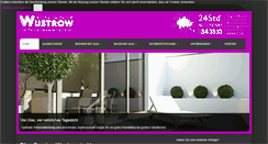 Desktop Screenshot of glas-service-wustrow.de
