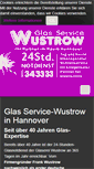 Mobile Screenshot of glas-service-wustrow.de